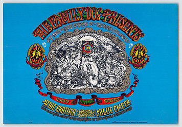 FDD 01 Big Brother Family Dog Denver Handbill Blue Cheer Opening Night 1967 MINT