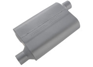 40 SERIES MUFFLER, 2.25IN IN (O) / OUT (O): EA