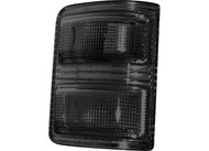 08-14 F250/F350 SUPER DUTY SIDE MIRROR LENSES W/LED AMBER TURN SIGNALS SMOKE LENS (2PC)