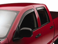 99-13 SUPER DUTY SUPER CREW FRONT & REAR SIDE WINDOW DEFLECTORS-DARK SMOKE
