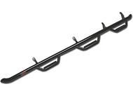 10-13 RAM 2500/3500 CREW CAB 8FT LB NERF STEP W/BED ACCESS STEP - BLACK POWDER COATED