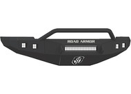 10-14 DODGE RAM HD PRE-RUNNER FRONT BUMPER, SATIN BLACK - FITS 20IN LED LIGHT BA
