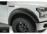 11-14 F250/F350 SUPER DUTY POCKET STYLE FENDER FLARES - TUXEDO BLACK (UH)