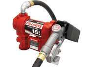 12V DC Pump, Suction Pipe, 3/4INx12FT Hose, 1IN Inlet & 3/4IN Manual Nozzle