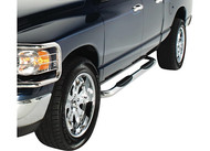 99-15 SILVERADO/SIERRA DOUBLE/QUAD CAB CAB(all) LENGTH POLISHED STAINLESS STEEL NERF BARS