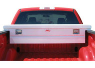 SINGLE LID STEEL LP XBOX WHT-FULLSIZE TRUCKS