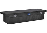UWS 69IN ALUMINUM SINGLE LID CROSSOVER TOOLBOX LOW PROFILE MATTE BLACK