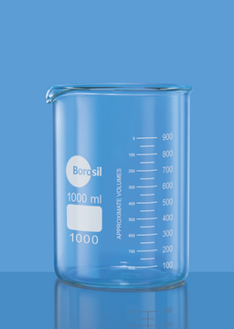 Borosil Beakers, griffin, low form, with spout