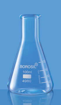 Borosil Erlenmeyer, Conical, Narrow Neck Flask