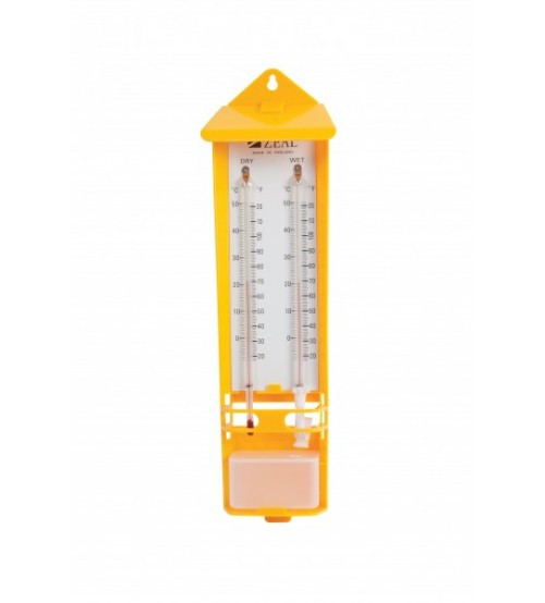 Wet dry outlet hygrometer