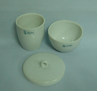 Crucibles, Ceramic Glazed