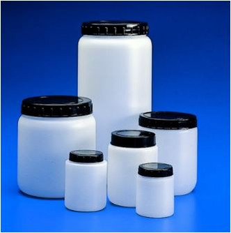 Kartell Cylindrical Jars with Ribbed Cap