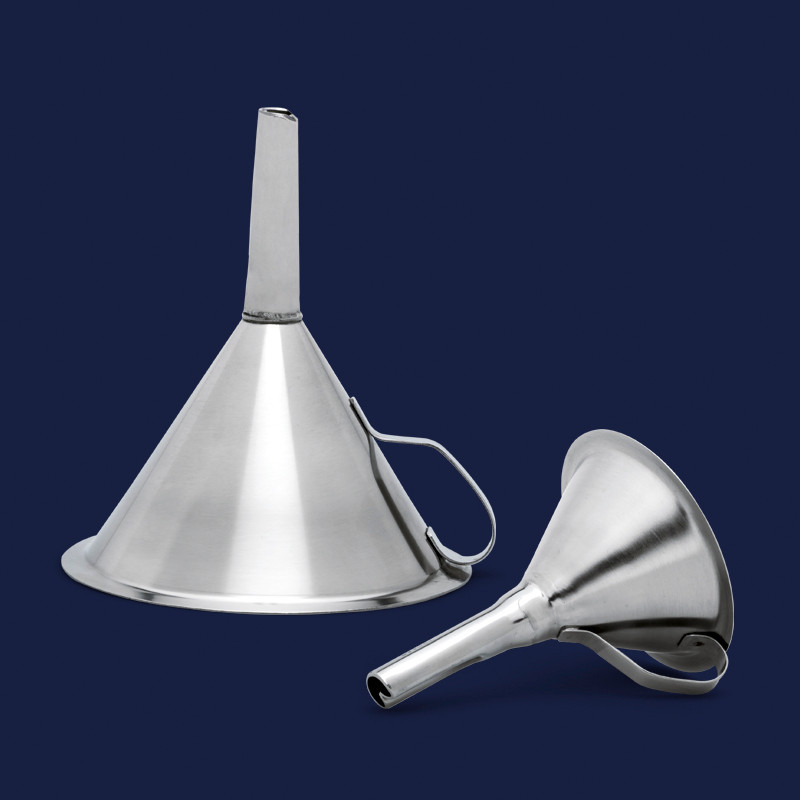 Funnels, Stainless Steel MC Scientific