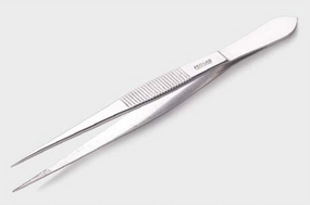 Forceps, Straight/Sharp Tip 130mm