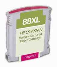 Replacement for HP C9392AN High CapacityMagenta Inkjet Cartridge (HP88XL Magenta)