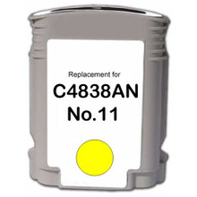 Replacement for HP C4838AN Yellow Inkjet Cartridge (HP11 Yellow)