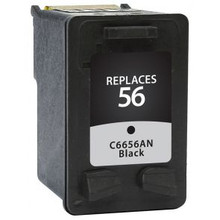 Replacement for HP C6656AN Black Inkjet Cartridge (HP56)