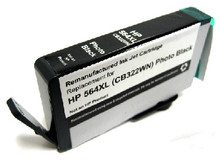 Replacement for HP CB322WN High Capacity Photo Black Inkjet Cartridge (HP 564XL Photo Black)