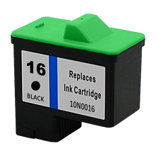 Replacement for Lexmark 10N0016 Black Inkjet Cartridge (Lexmark#16)