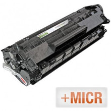Replacement for HP Q2612A Black MICR Toner Cartridge