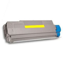 Replacement for Okidata 43324417 Yellow Toner Cartridge