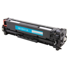 Replacement for HP CE411A Cyan Toner Cartridge