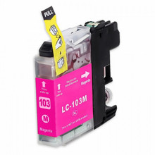 Replacement for Brother LC103M High Yield Magenta Ink Cartridge (LC101M)