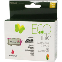 Eco Ink Ink Cartridge - Remanufactured for Hewlett Packard T6M06AN / 902XL - Magenta - 825 Pages - 1 Pack