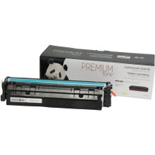 Premium Tone Toner Cartridge - Alternative for Hewlett Packard CF512A / 204A - Yellow - 900 Pages - 1 Pack
