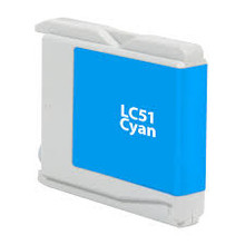 Replacement for Brother LC51C Cyan Ink cartridge