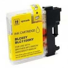 Replacement for Brother LC65Y High Yield Yellow Ink cartridge