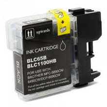 Replacement for Brother LC65BK High Yield Black Ink cartridge