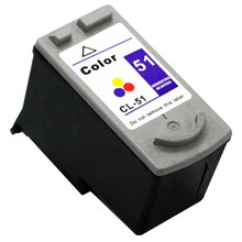 Replacement for Canon CL-51 High Capacity Tri-Color Inkjet Cartridge (0618B002)