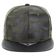 SM332 USA FLAG (OLIVE CAMO PU)