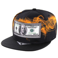 SM227 DOLLAR BILL - BLACK(GOLD)