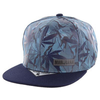 SM164 MARIJUANA - BLUE CAMO/DARK NAVY