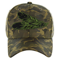 VM308 NATIVE FEATHER - NYLON OLIVE CAMO
