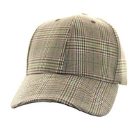 VP351 Blank Cotton Velcro Cap (Solid Brown)