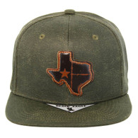 SM339 TEXAS , OIL LEATHER - OLIVE