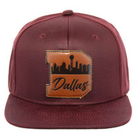 SM340 DALLAS , OIL LEATHER - BURGUNDY