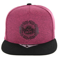 SM314 ILLUMINATI , MELANGE - BURGUNDY