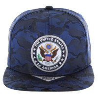 SM168 USA , NYLON CAMO - NAVY