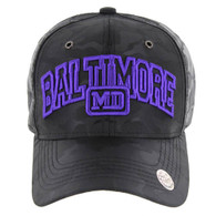 VM001 BALTIMORE , NYLON CAMO , BLACK