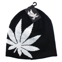 WB396 MARIJUANA - BLACK(WHITE)