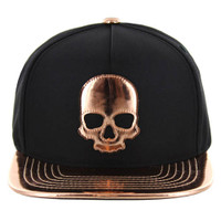 KSM715 SKULL - BLACK/GOLD