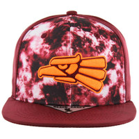 SM470 MEXICO EAGLE , TIE DYE - BURGUNDY