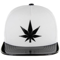KSM715 MARIJUANA - WHITE/BLACK