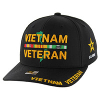 JM-AR043 LICENSED U.S. ARMY , VIETNAM VETERAN - BLACK