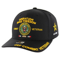 JM-AR047 LICENSED U.S. ARMY , IRAQ AFGHANISTAN COMBAT VETERAN - BLACK
