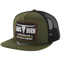 SM716 LONG HORN - OLIVE/BLACK